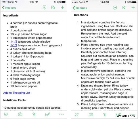 ホリデーシーズンに役立つ!ネットで見つけたレシピを簡単に保存する3つの方法
