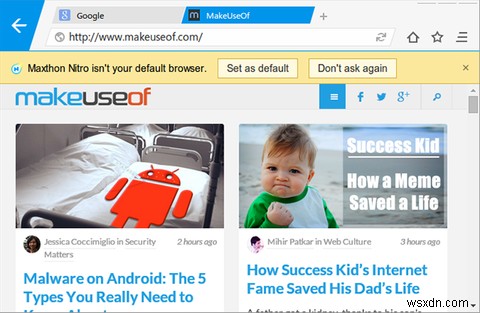 Maxthon Nitro徹底レビュー:起動3倍速の超高速ブラウザの実力とは?