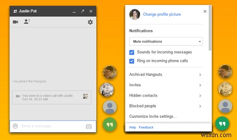 Chrome版ハングアウトでFacebook風「チャットヘッド」を使う方法