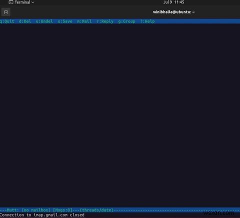 LinuxでGmailを使うためのMuttのインストールと設定方法【完全ガイド】