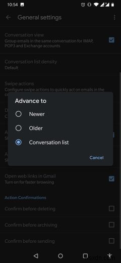 Gmailの自動進行（Auto-advance）機能とは？設定方法と使い方を解説
