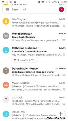 新しいモバイル版Gmailをマスターするための10のヒント