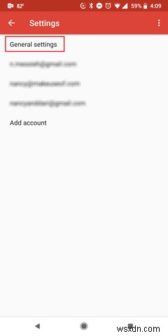 Android版Gmailのスワイプ操作をカスタマイズ・無効化する方法