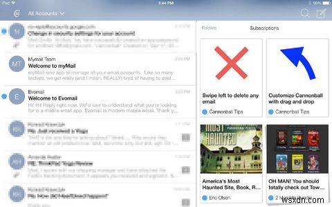 iPadの純正Mailアプリに代わる8つの注目代替アプリ