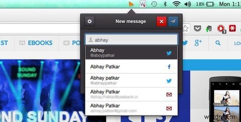 MacからGmail・Facebookメッセージ・TwitterのDMを一括送信できる最速アプリ「Swifty」レビュー