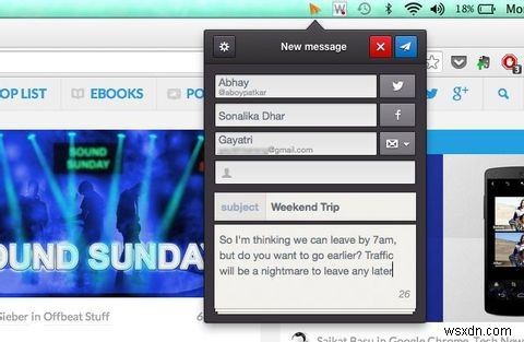 MacからGmail・Facebookメッセージ・TwitterのDMを一括送信できる最速アプリ「Swifty」レビュー