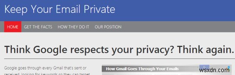 Microsoft、プライバシー訴求の比較サイトでGmailユーザーをOutlookへ誘導