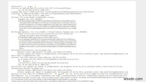 メールヘッダー（メタデータ）から何を学べる？Gmailでの見方と解析方法を徹底解説