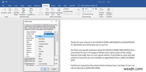Wordでメールマージを行う方法|Excelの連絡先リストを使って一括送信する手順