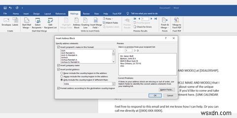 Wordでメールマージを行う方法|Excelの連絡先リストを使って一括送信する手順