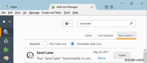 Mozilla Thunderbirdで自動返信と予約送信メールを設定する方法