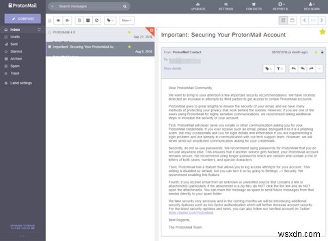 Yahoo!大規模情報漏洩の影響は？セキュリティ重視のProtonMailを試してみよう