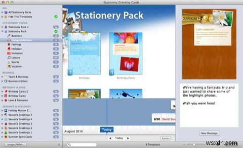 Apple Mailの「ステーショナリー」機能でメールを美しく彩る方法