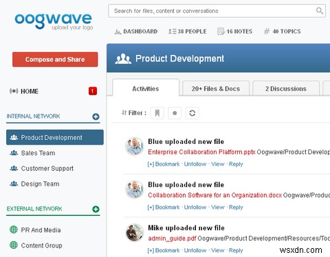メールに代わるチーム共同作業ツール「Oogwave」「Twoodo」で受信トレイをすっきり整理