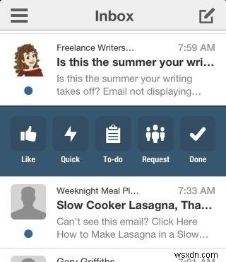 iPhone向けメールアプリ「Boxer」徹底解説――クイック返信・テンプレートなど独自機能が充実
