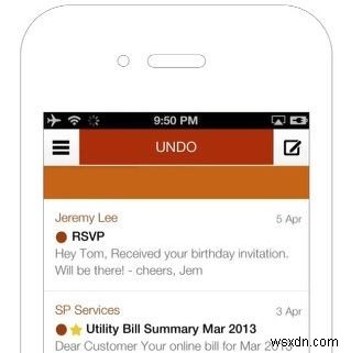 iPhone用アクションベース型メールクライアント「Dispatch」レビュー:定型文とアプリ連携でメール処理を効率化
