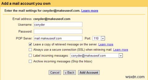 Gmailの裏ワザ活用術：IMAP非対応デバイスでもPOPメールを受信する方法