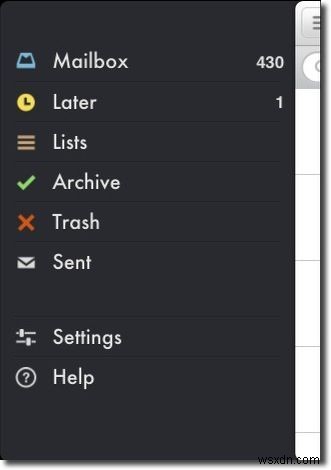 iPhoneの「Mailbox」アプリで受信トレイをゼロにする方法
