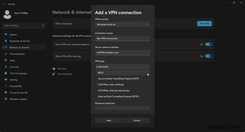 Windows 11でVPNを設定する方法｜標準機能を使った手動設定の手順を解説