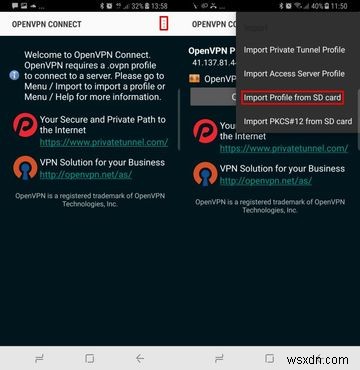 OpenVPN Connectを使ってスマートフォンをほぼすべてのVPNに接続する方法