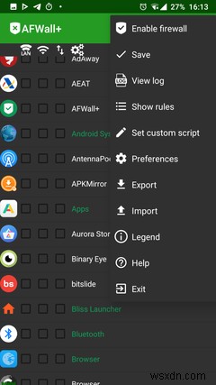 【徹底解説】最強のAndroidファイアウォール「AFWall+」の設定方法と使い方