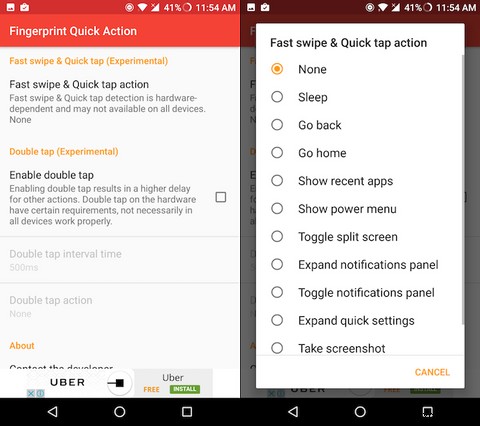 Androidの指紋スキャナーを活用する8つのユニークな方法