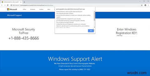 Microsoftの「ポルノウイルス警告」ポップアップを完全に削除・防止する方法
