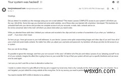 自分のメールアドレスから届く「ハッキング通知」は詐欺？アダルトサイトをネタにした恐喝メールの手口と見抜き方