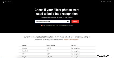 自分のFlickr写真が顔認識AIに勝手に使われていないか確認する方法