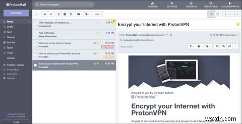 ProtonMailとは？強力な暗号化と充実した機能を備えた安全なメールサービス