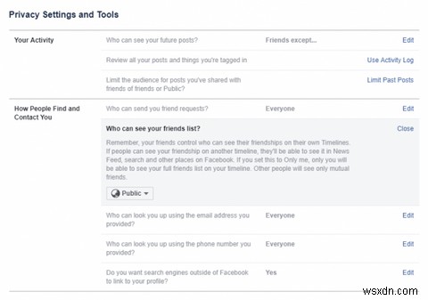 Facebookで友達リストを非表示にする方法｜プライバシー設定の手順を解説