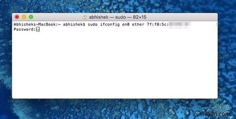 MacのMACアドレスを変更する方法と、変更すべき理由