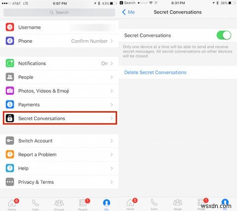 Facebook Messengerの「シークレット会話」で暗号化メッセージを送る方法
