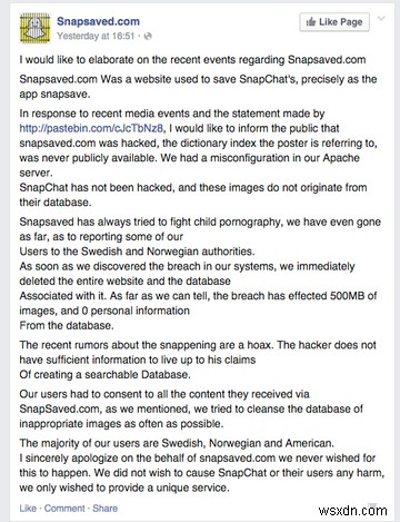 「スナップペニング」とは？Snapchatの写真・動画約20万件が流出の危機