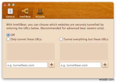 TunnelBearの新機能「IntelliBear」でVPNトンネルをサイトごとにフィルタリングする方法