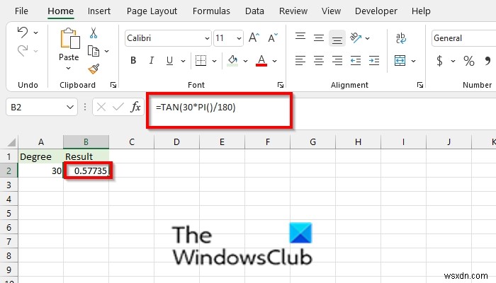 Microsoft ExcelでTAN関数を使う方法|タンジェント(正接)の計算手順をわかりやすく解説