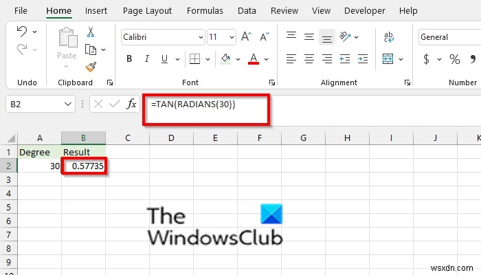 Microsoft ExcelでTAN関数を使う方法|タンジェント(正接)の計算手順をわかりやすく解説