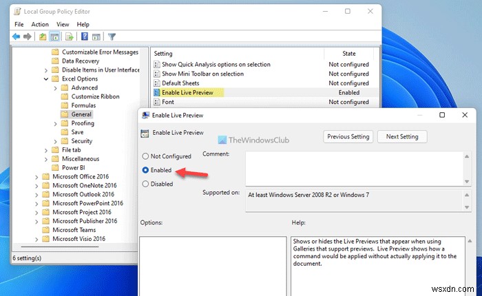 Word・Excel・PowerPointでライブプレビューを有効/無効にする3つの方法