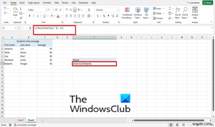 ExcelのCONCATENATE関数でデータの書式を見やすく整える方法