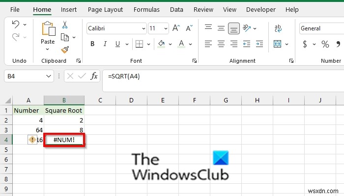 Excelで#NUMエラーを解消する方法【原因別の対処法を解説】