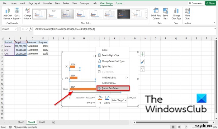 Excelで進捗チャートを作成する方法｜横棒グラフとドーナツ円グラフの手順を解説