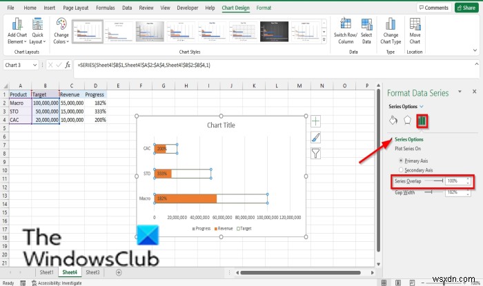 Excelで進捗チャートを作成する方法｜横棒グラフとドーナツ円グラフの手順を解説