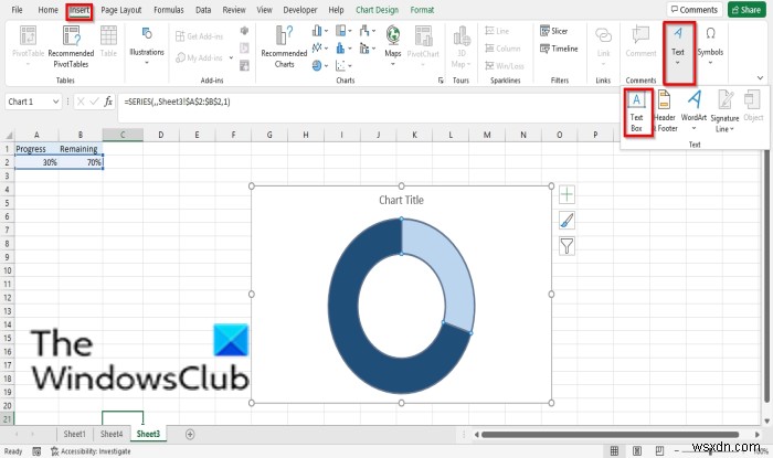 Excelで進捗チャートを作成する方法｜横棒グラフとドーナツ円グラフの手順を解説