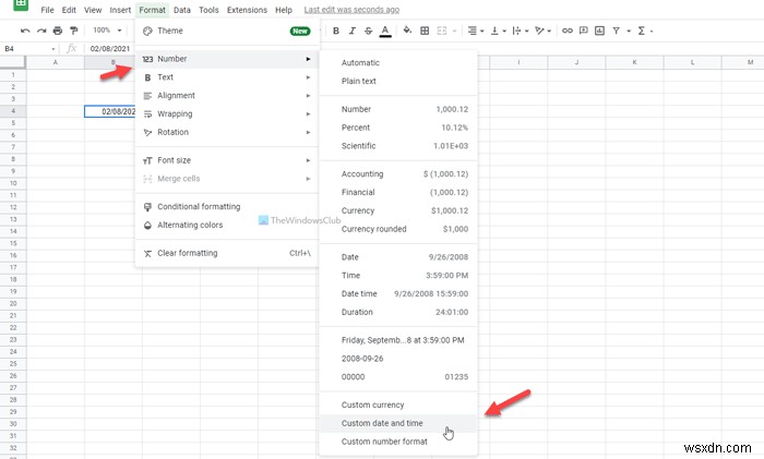 GoogleスプレッドシートとExcelオンラインで日付形式を変更する方法