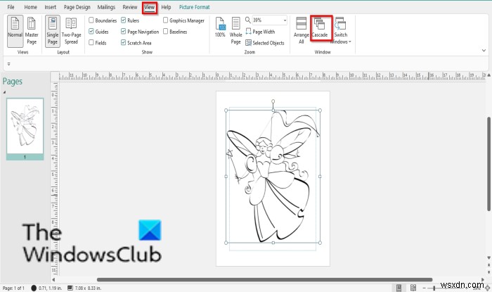 Microsoft Publisherでページやウィンドウを再配置する方法