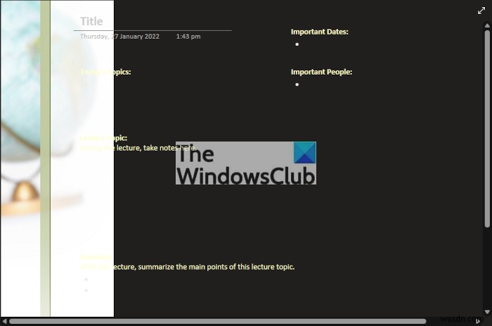 学生必見!OneNoteで使えるおすすめ無料テンプレート5選