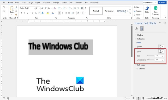 Microsoft Wordで文字をぼかす方法｜グロー効果でアーティスティックな演出を