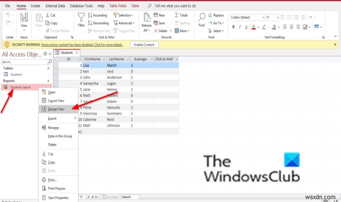 Microsoft Accessでフィールドとルーラーを非表示・再表示する方法
