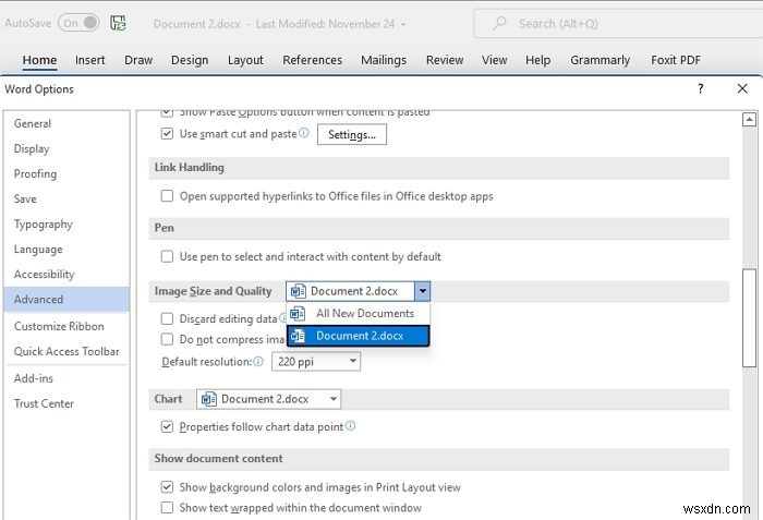 Word・Excel・PowerPointで保存しても画質が劣化しない設定方法