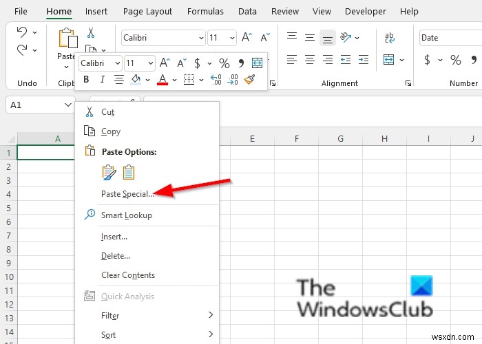 Microsoft Excelで「データを貼り付けることができません」エラーを修正する方法